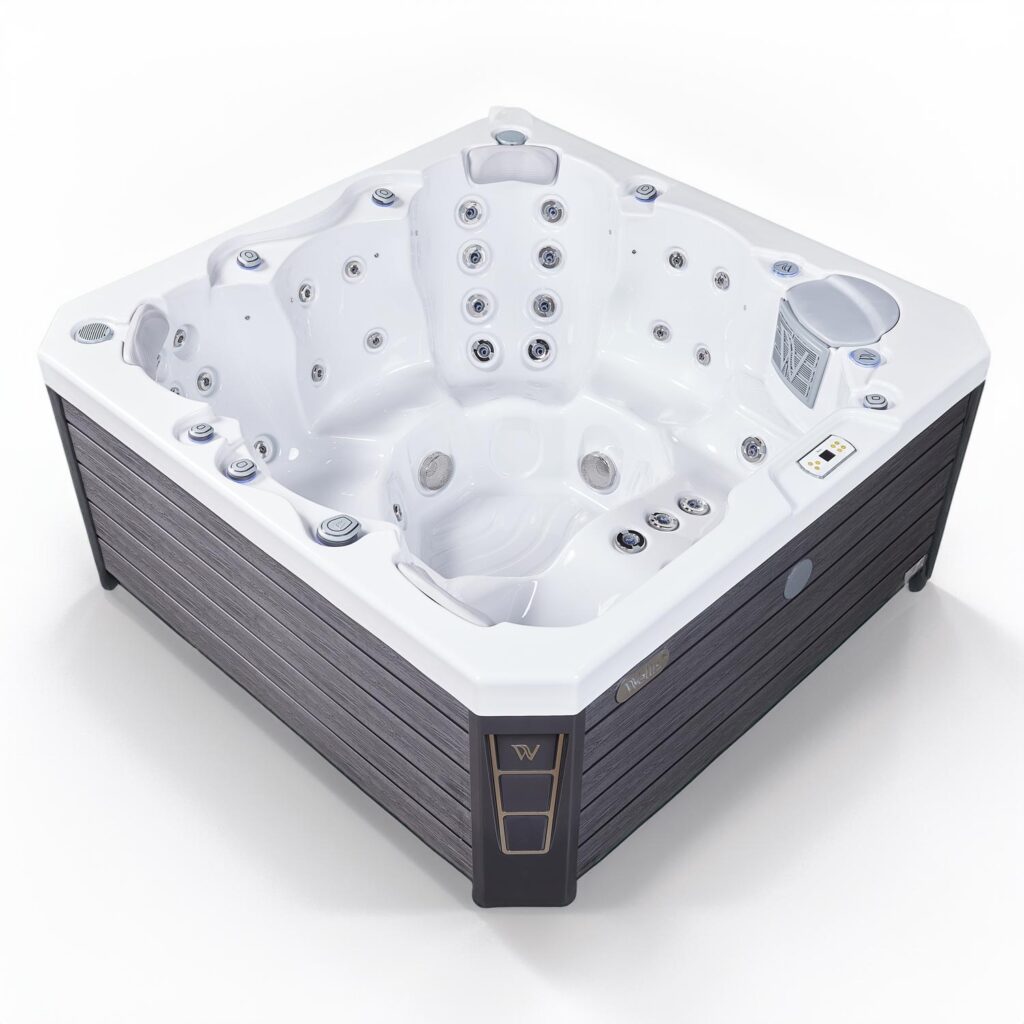 Wellis Prague jakuzzi oldalnézet